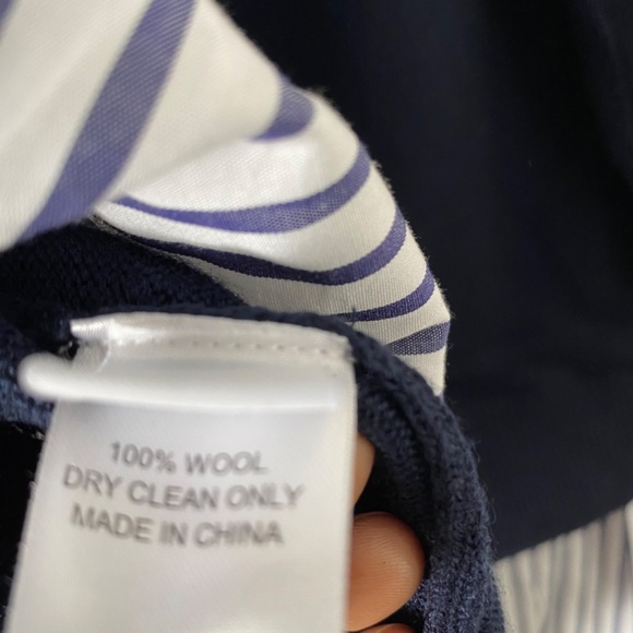 Pearl By Lela Rose Wool Blend Pullover Sweater Dress - Picture 7 of 9